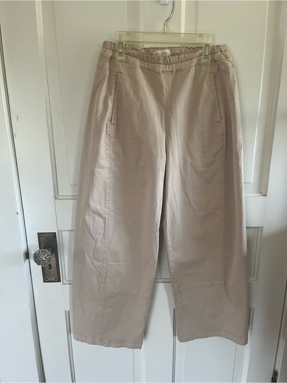 Pilcro Izzie Wide-Leg Pull-On Pants XS